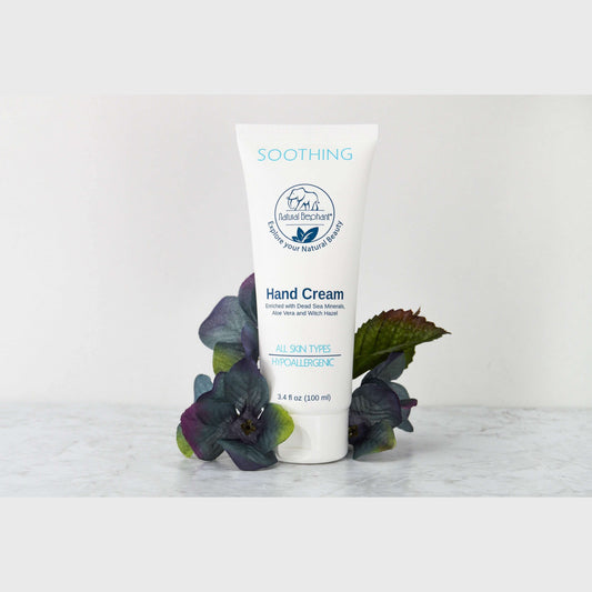 Natural Elephant Soothing Hand Cream 3.4 fl oz (100 ml)-Natural Elephant-BB_Hand and Foot Cream,BB_Lotion,BB_Moisturizers,Brand_Natural Elephant,Collection_Bath and Body,Collection_Skincare,Concern_Anti-Aging,Concern_Dryness,NATURAL_Dead Sea Collection,Skincare_Moisturizers