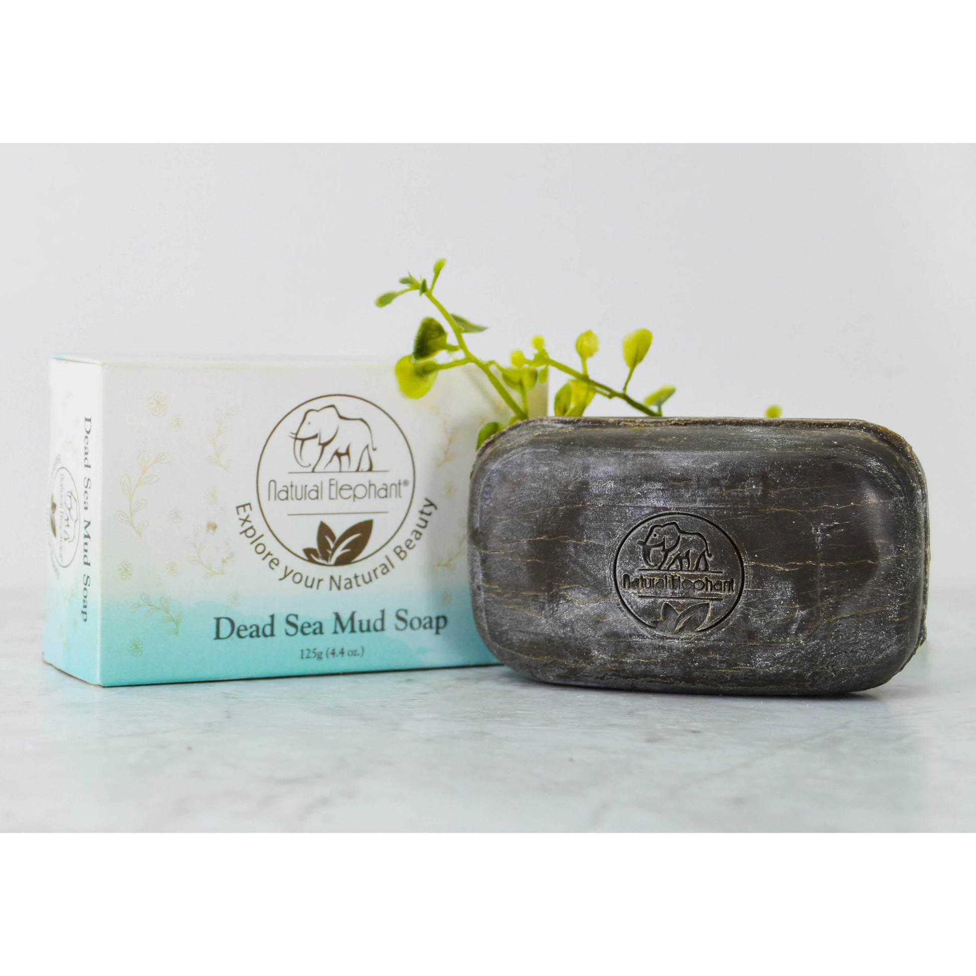 Natural Elephant Dead Sea Mud Soap 4.4 oz (125 g)-Natural Elephant-BB_Bath and Shower,BB_Scrubs and Exfoliators,BB_Soap Bars,Brand_Natural Elephant,Collection_Bath and Body,Collection_Skincare,Concern_Acne & Blemishes,Concern_Combination Skin,Concern_Dry Skin,Concern_Large Pores,Concern_Psoriasis,Concern_Redness,Concern_Sensitive Skin,NATURAL_Dead Sea Collection,Skincare_Cleansers