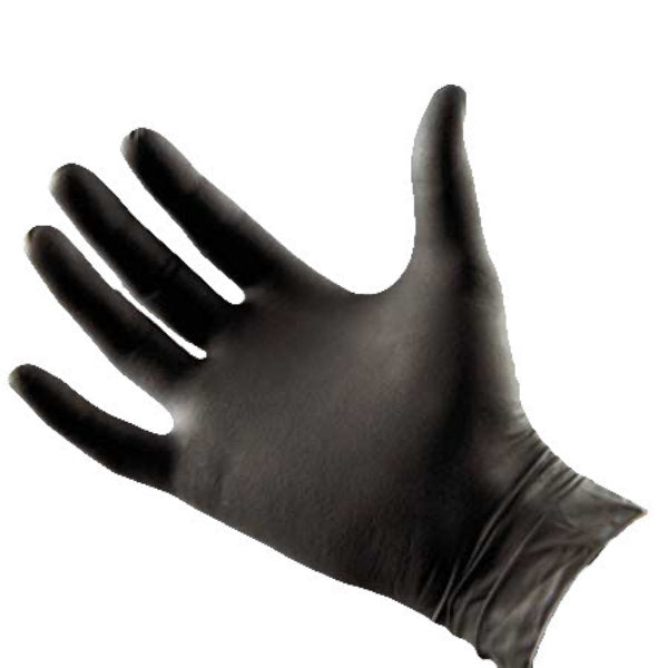 Norvell Black Latex Free Gloves (Case of 100)