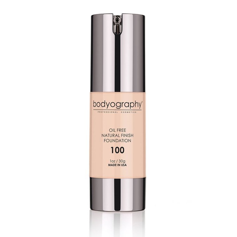 Bodyography Natural Finish Foundation #100 -Light/Neutral