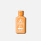 An orange 2.25 oz bottle of Hempz Herbal Body Moisturizer in Citrus Blossom with Vitamin C and hemp seed oil, featuring a white hemp leaf logo and text on the label, sits against a light gray background. This vegan lotion offers deep hydration.