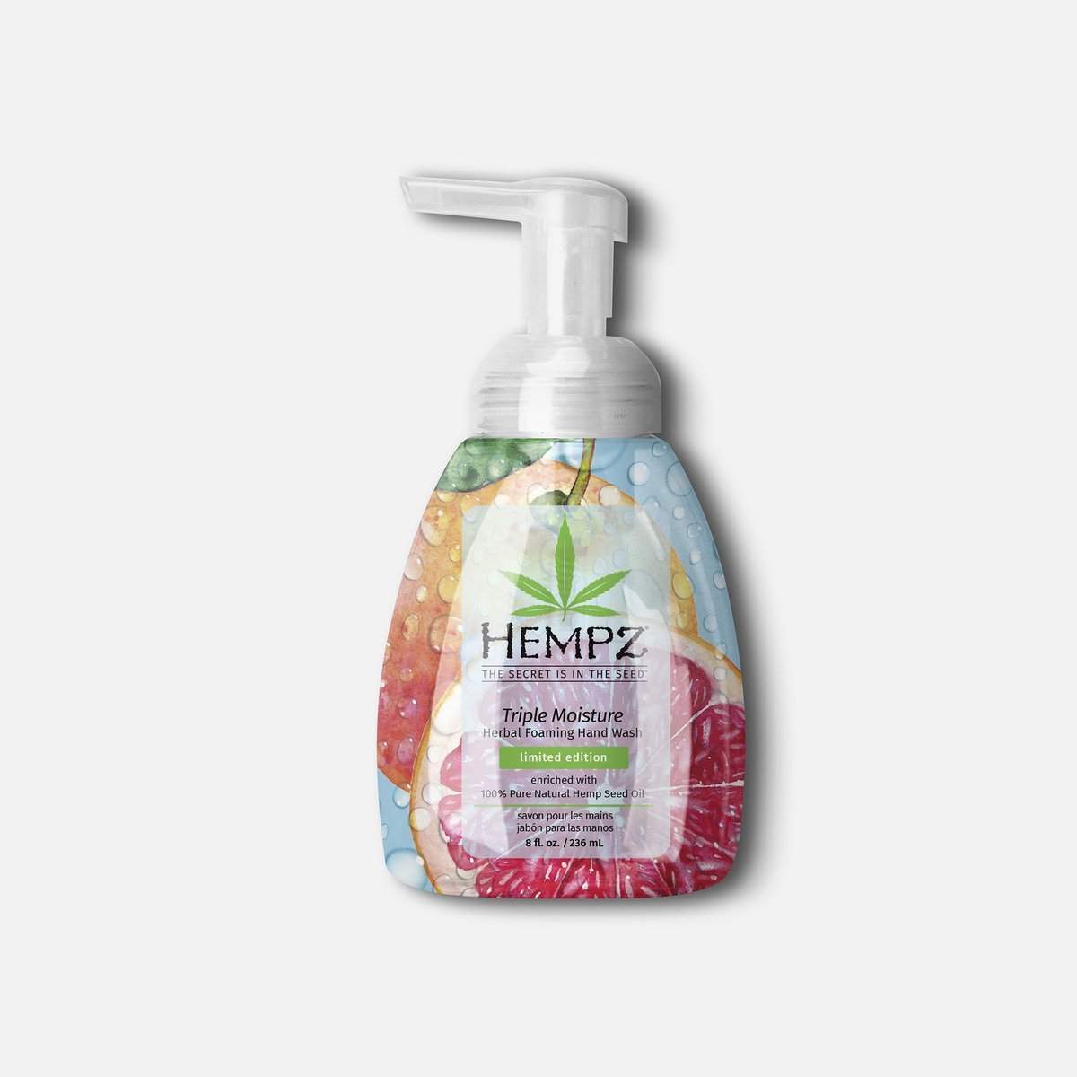 Hempz Herbal Foaming Hand Wash 8 fl.oz.