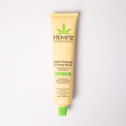 Hempz Sweet Pineapple & Honey Melon Hydrating Herbal Hand Creme 4oz.-Hempz-BB_Hand and Foot Cream,BB_Lotion,BB_Moisturizers,Brand_Hempz,Collection_Bath and Body,Hempz_Body Moisturizers