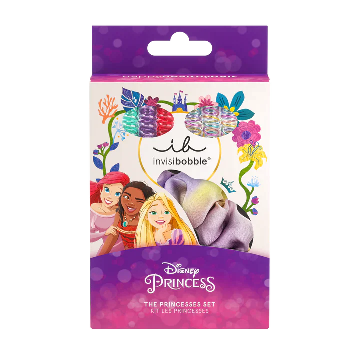 Invisibobble KIDS Disney Princess Gift Set 7pc