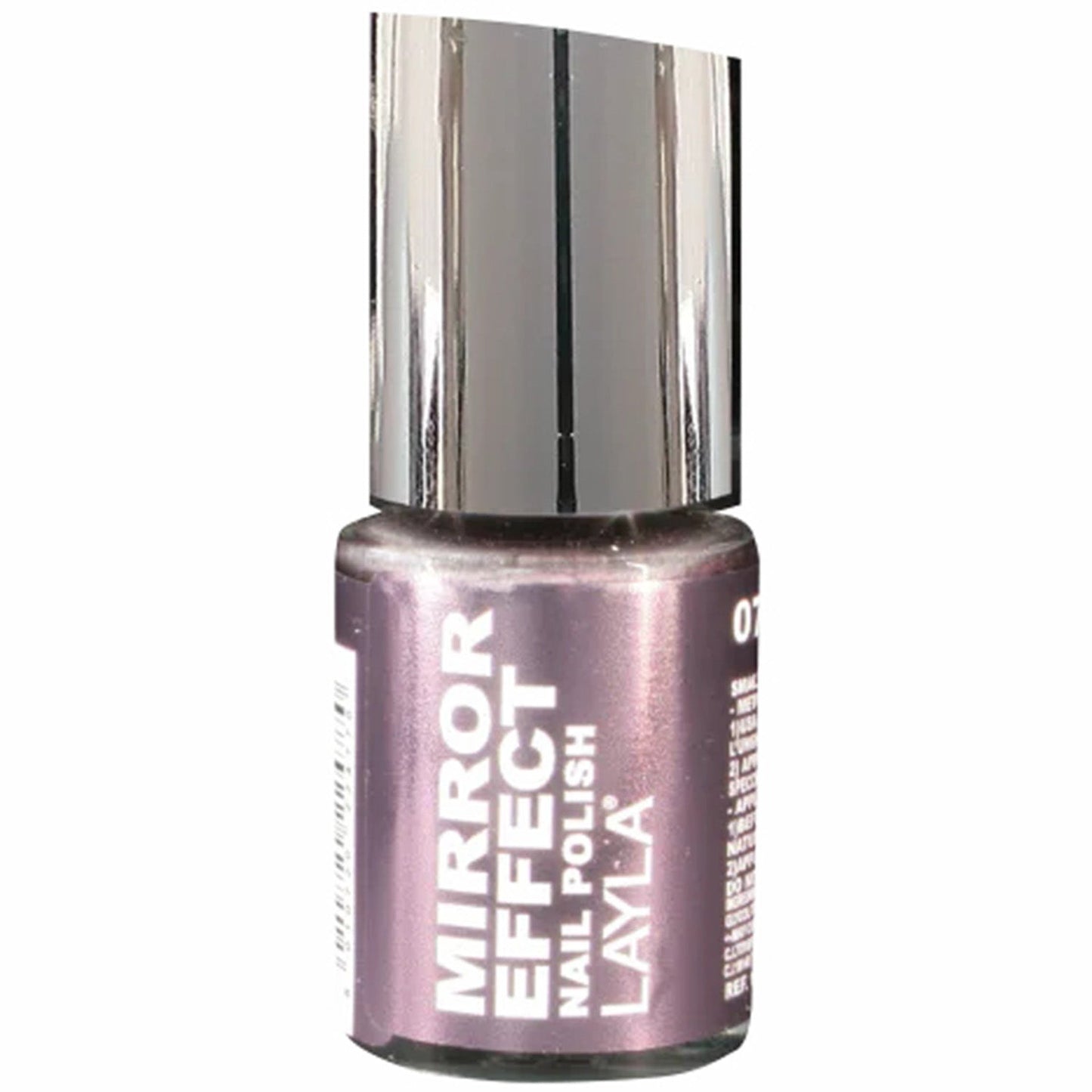 Layla Cosmetics Mirror Effect Nail Polish with Free Base File