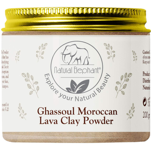 Natural Elephant Ghassoul Moroccan Lava Clay Powder-Natural Elephant-BB_Bath and Shower,BB_Scrubs and Exfoliators,Brand_Natural Elephant,Collection_Bath and Body,Collection_Hair,Collection_Skincare,Concern_Dry Skin,Concern_Dryness,Concern_Dullness,Concern_Eczema,Concern_Large Pores,Concern_Oily Skin,Concern_Psoriasis,Concern_Redness,Concern_Sensitive Skin,Hair_Conditioner,Hair_Hair Mask,NATURAL_Morroccan Collection,Skincare_Cleansers,Skincare_Masks