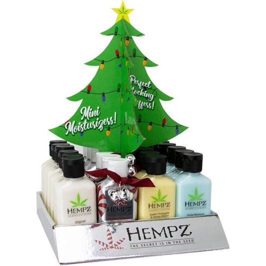 Hempz Oh Christmas Tree Minis Display