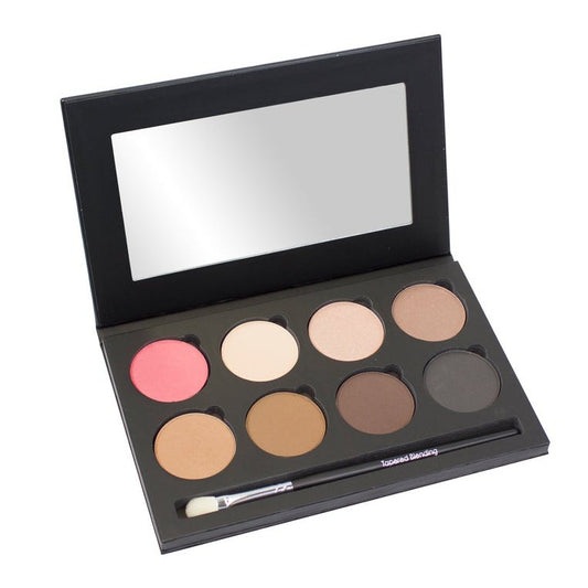 Bodyography Pressed Eyeshadow Palette Perfect Palette (8 shade)