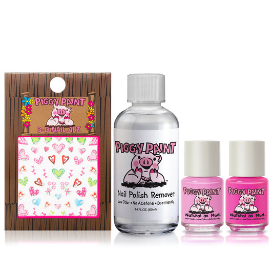 Piggy Paint Perfectly Pink Gift Set