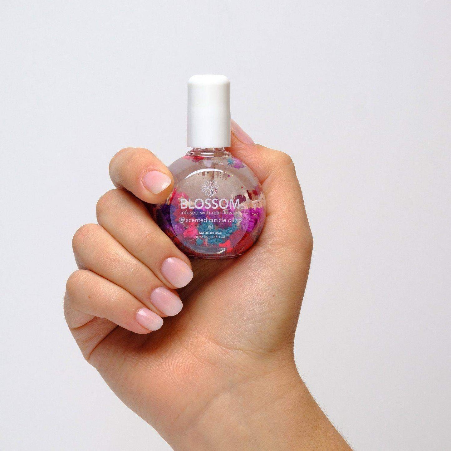 Blossom 1 oz Cuticle Oil (27.3 mL)-Blossom-Blossom_ Cuticle Oil 's,Brand_Blossom,Collection_Nails,Nail_Cuticle Oil