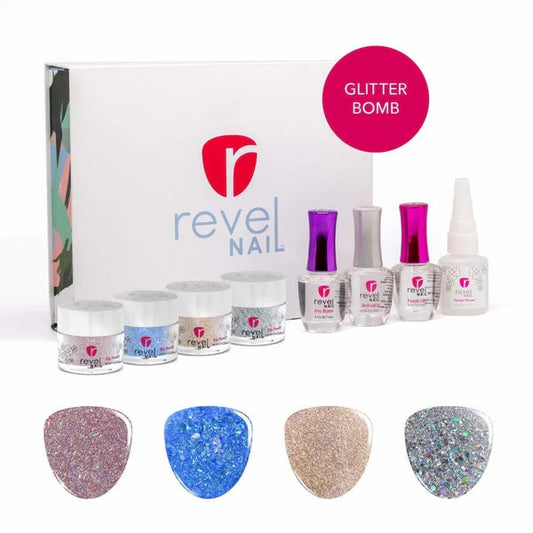 Revel Glitter Bomb Four Color Starter Kit