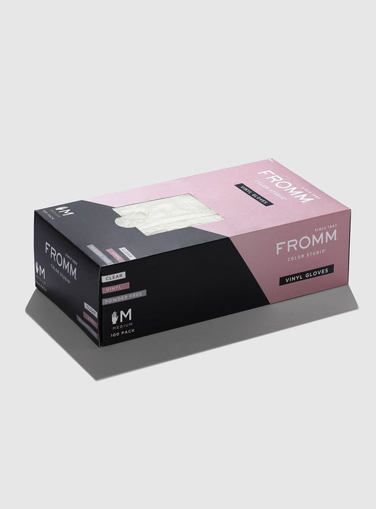 FROMM Vinyl Powder Free Glove 100 Pack