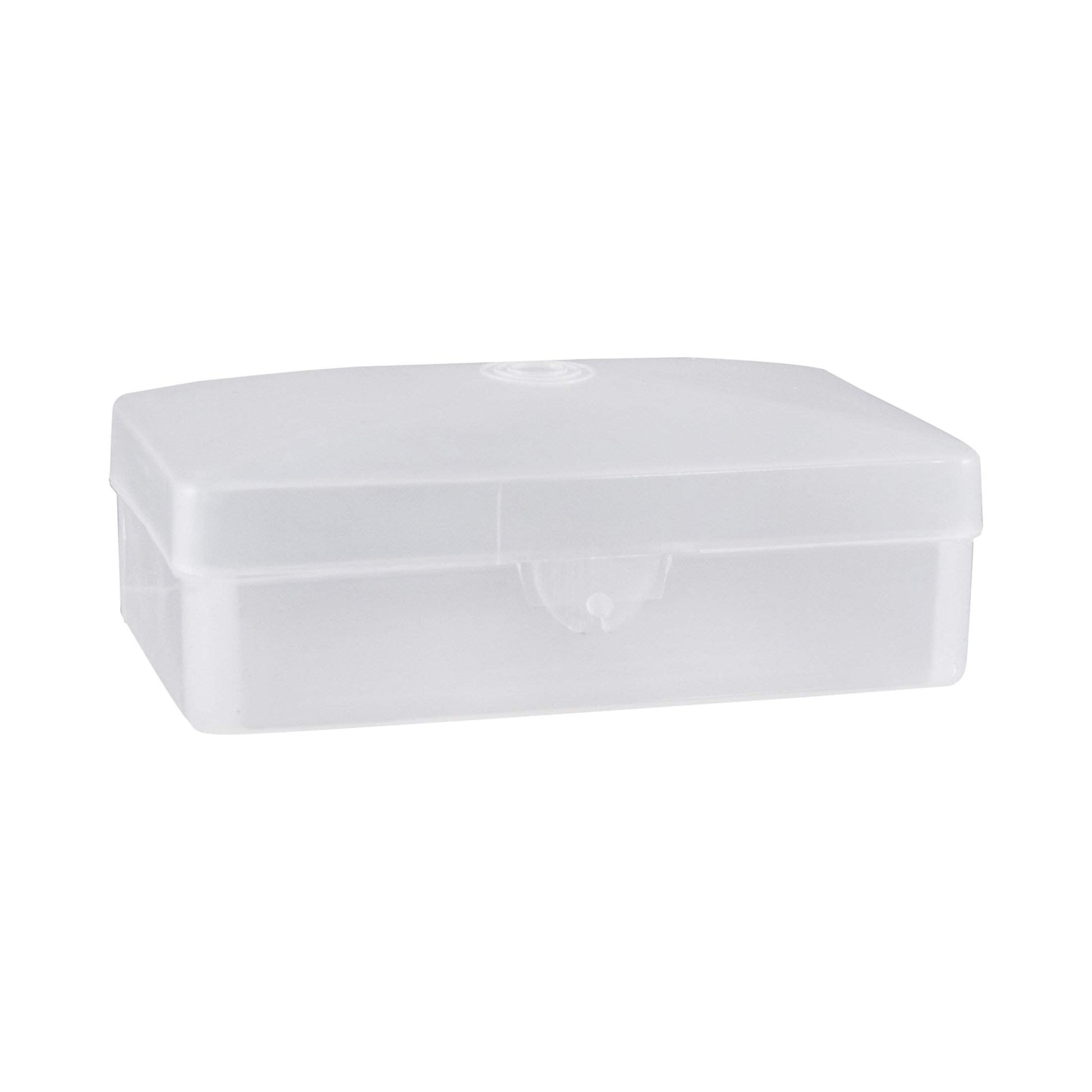 Dukal SB01C Dawn Mist Translucent Plastic Soap Box 2 1/2" x 3.14" (Pack of 100) (FULL CASE!)-Dukal-Brand_Dukal/ Dawn Mist,Collection_Lifestyle,Dukal_Bath & Body,Life_Personal Care