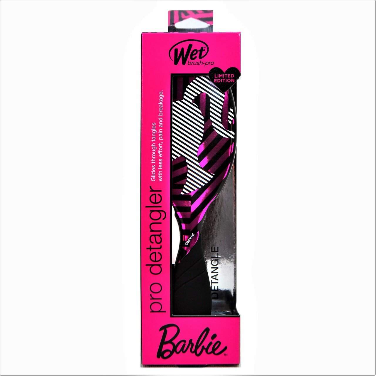 Wet Brush Pro Detangler Brush Barbie-Wet Brush-Brand_Wet Brush,Collection_Hair,Collection_Tools and Brushes,Tool_Brushes,Tool_Detangling Brush,Tool_Hair Tools,Tool_Kids Brushes,WET_Barbie Detanglers,WET_Kid's Brushes and Products,WET_Pro Detanglers