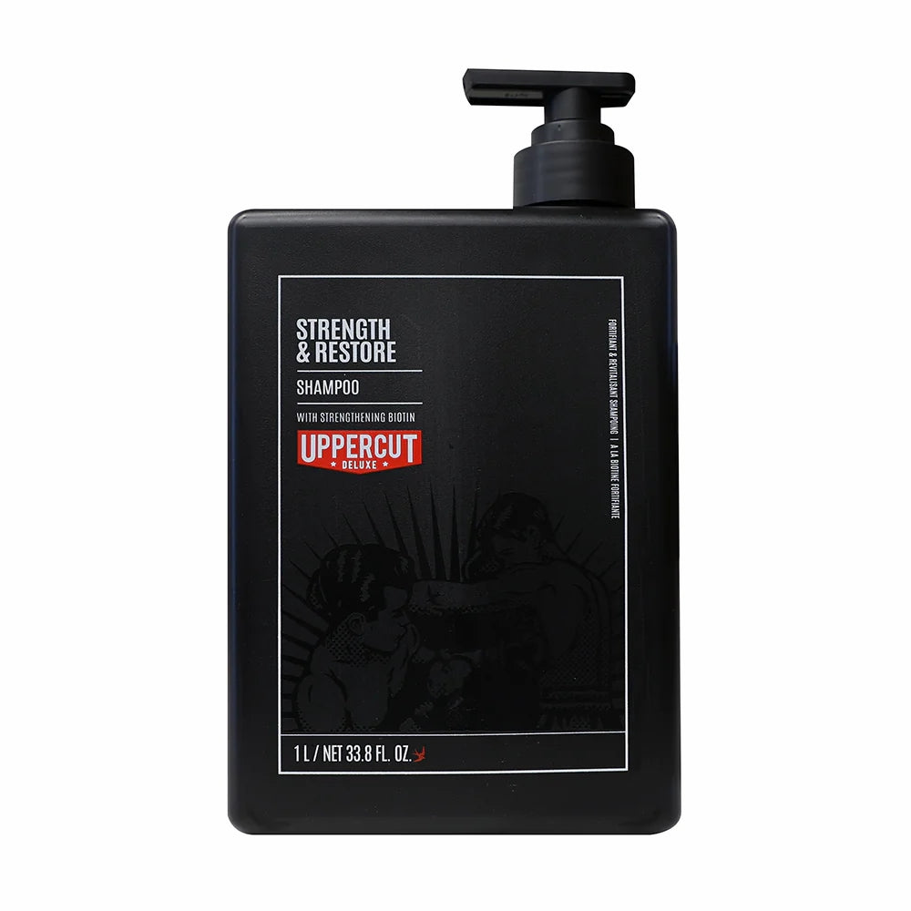 Uppercut Deluxe Strength and Restore Shampoo 1 Liter