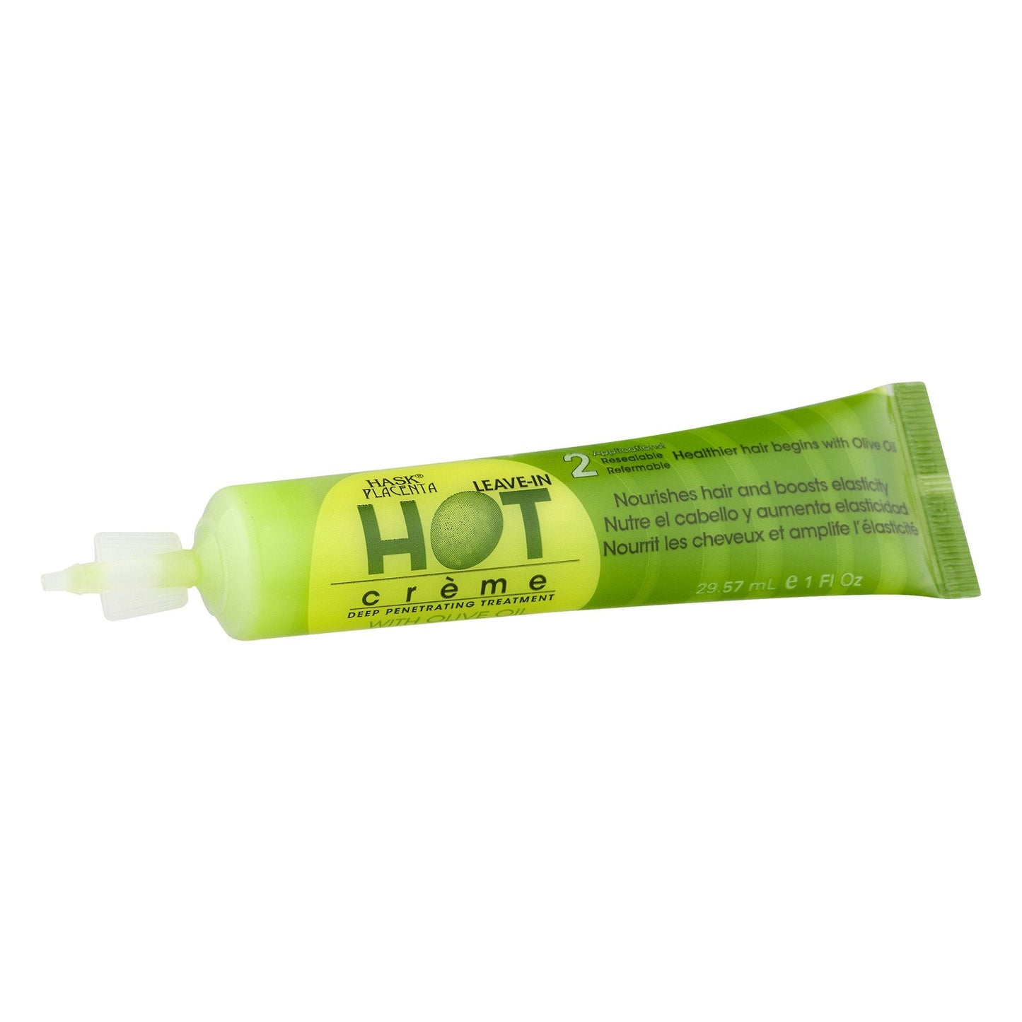 Hask Placenta Hot Crème with Olive Oil Tube 1oz