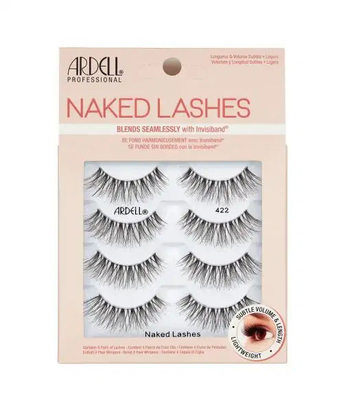 Ardell 422 Naked  Faux Lash Set- 4 Pack