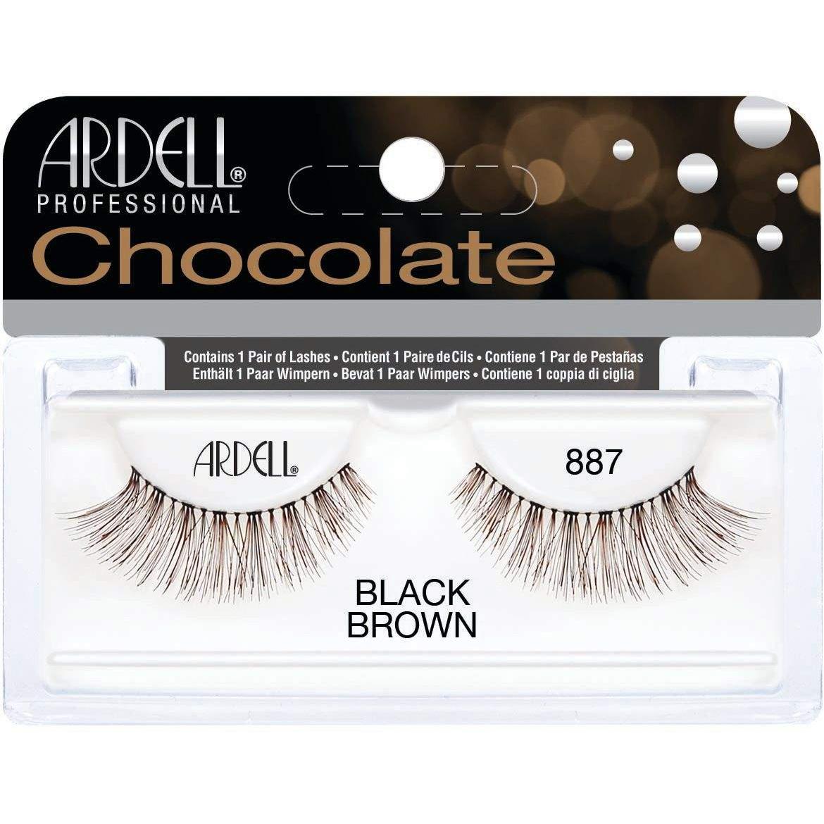 Ardell Chocolate 887-Ardell-ARD_Natural,Brand_Ardell,Collection_Makeup,Makeup_Eye,Makeup_Faux Lashes