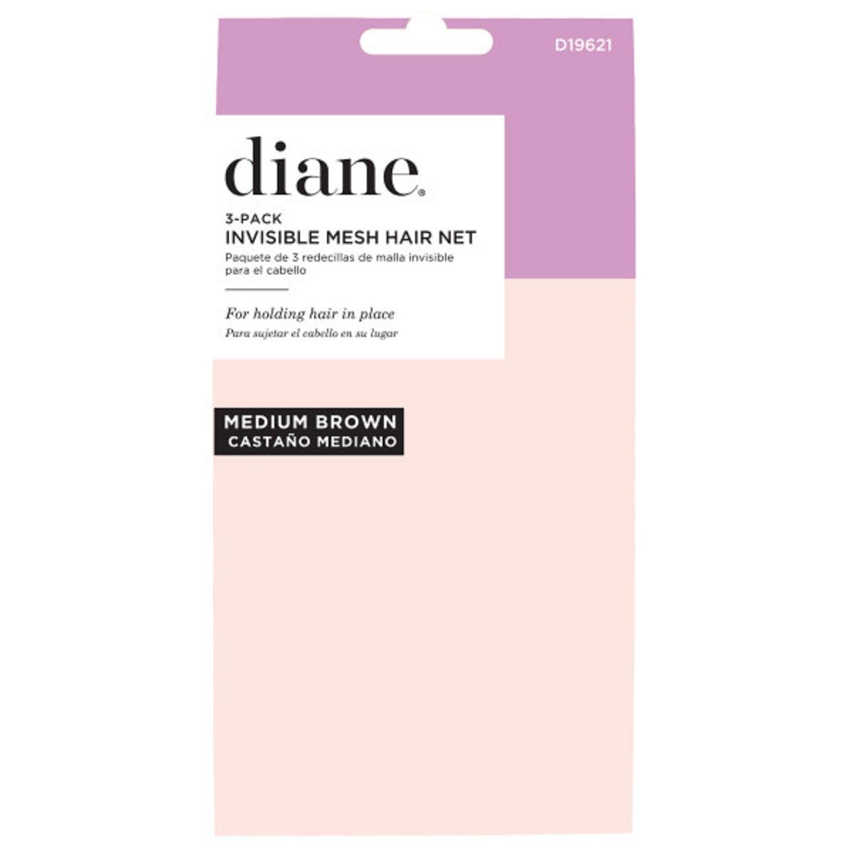 Diane Invisible Mesh Hair Nets- 3 Pack