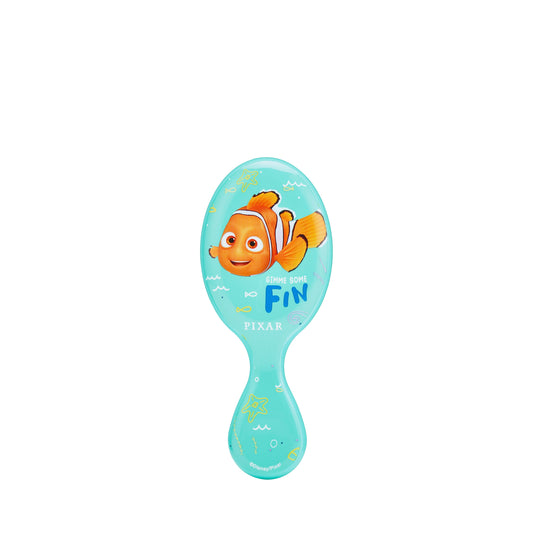 Disney Nemo wet brush mini detangler with colorful design featuring Nemo for easy hair management