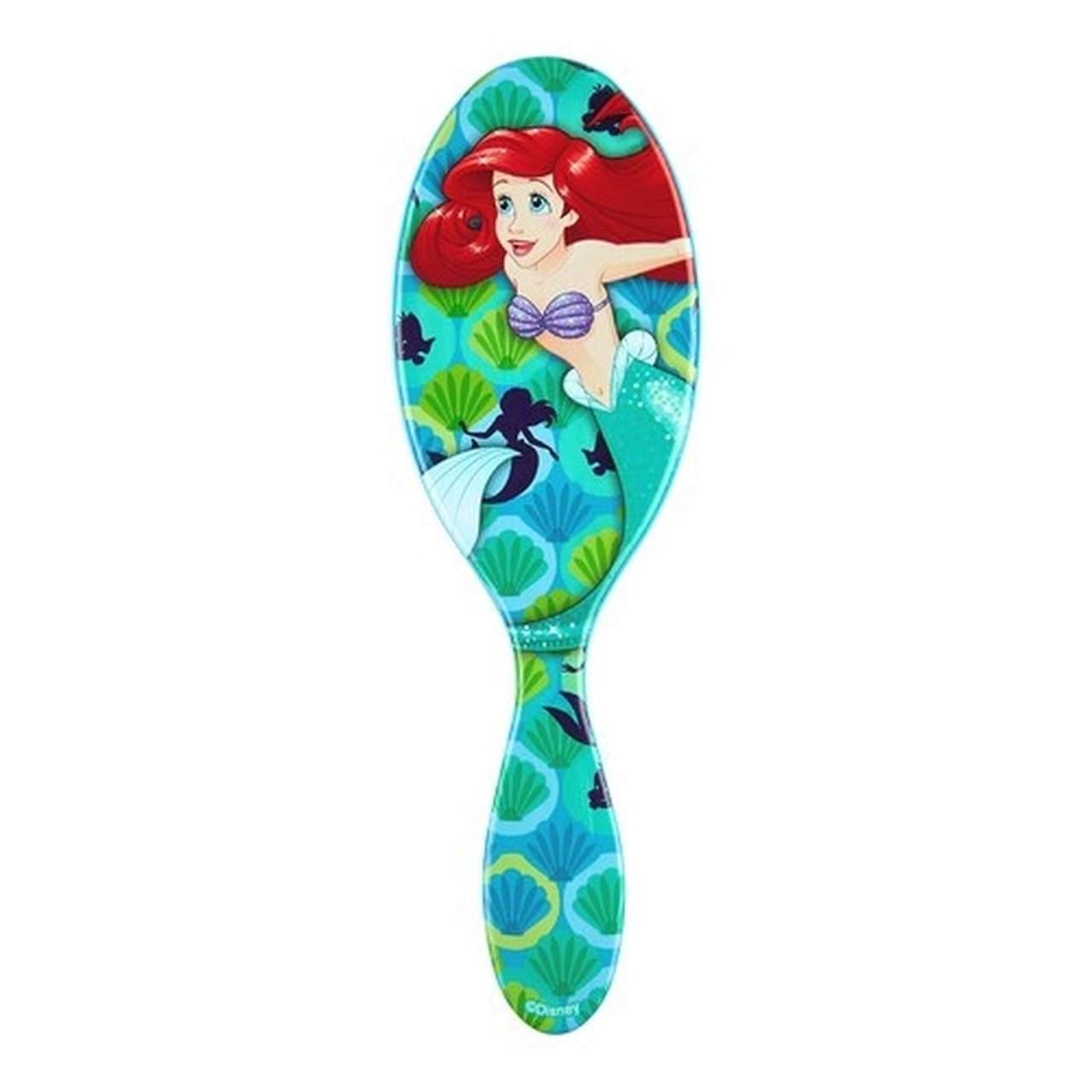 Disney Princess detangler brush featuring Ariel design for easy hair detangling