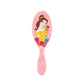 Disney Princess detangler brush featuring Belle with a pink handle and floral design for easy hair management