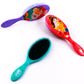 Colorful Disney Princess detangler brush set featuring Ariel, Belle, and Cinderella designs for easy hair styling