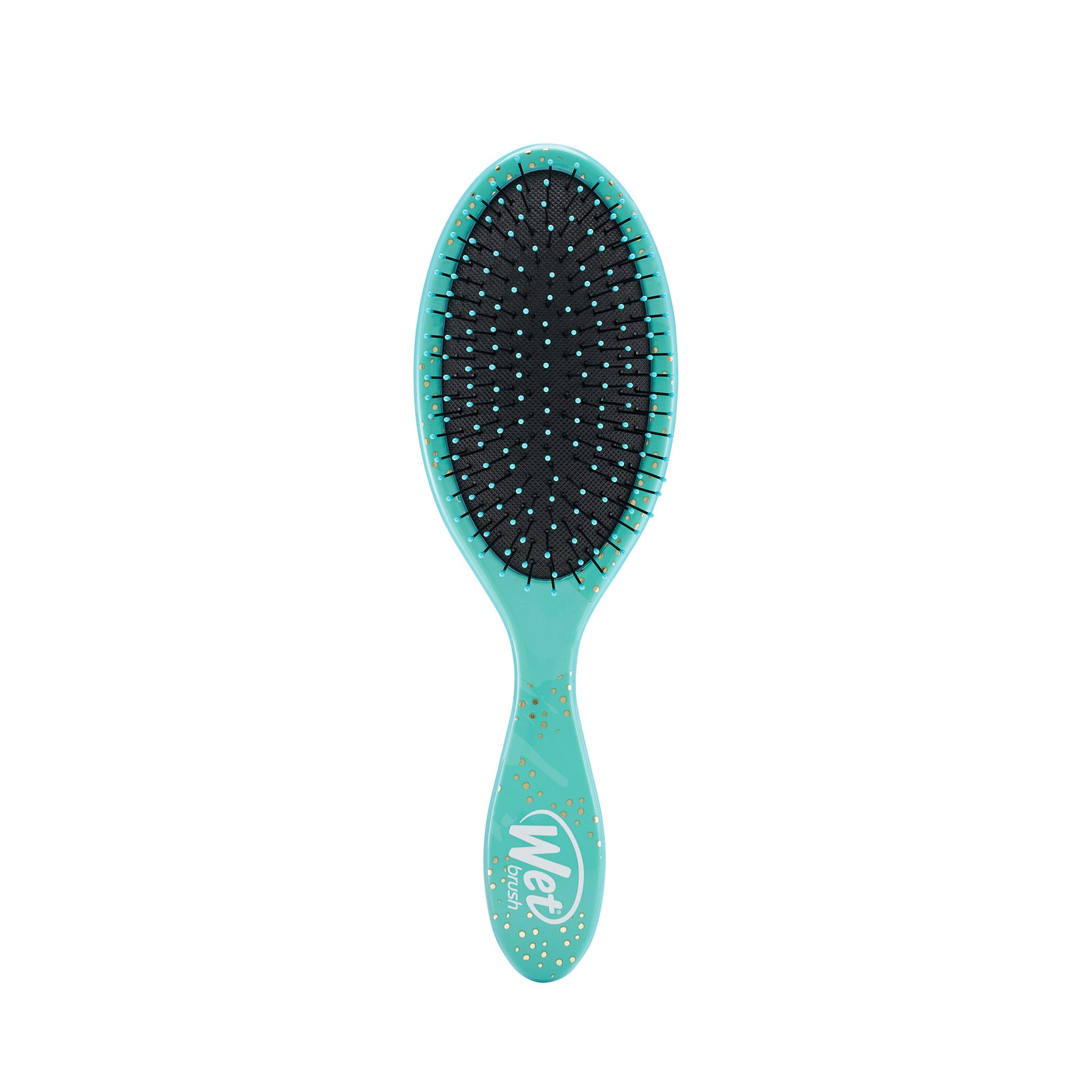 Wet Brush Disney Princess detangler brush in turquoise with soft bristles for easy hair styling