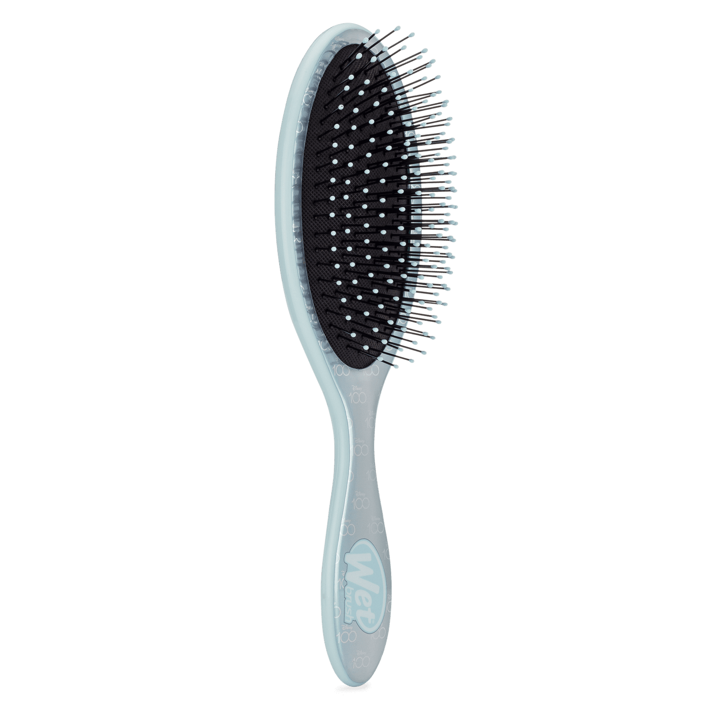 Disney Wet Brush detangler in light blue with flexible bristles for easy hair combing