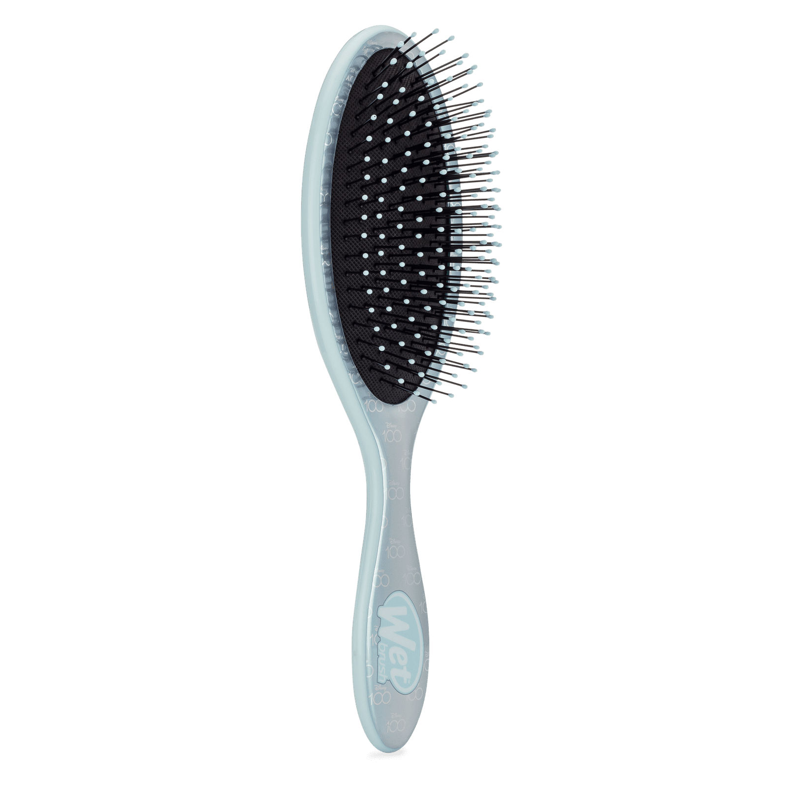 Disney Wet Brush detangler in light blue with flexible bristles for easy hair combing