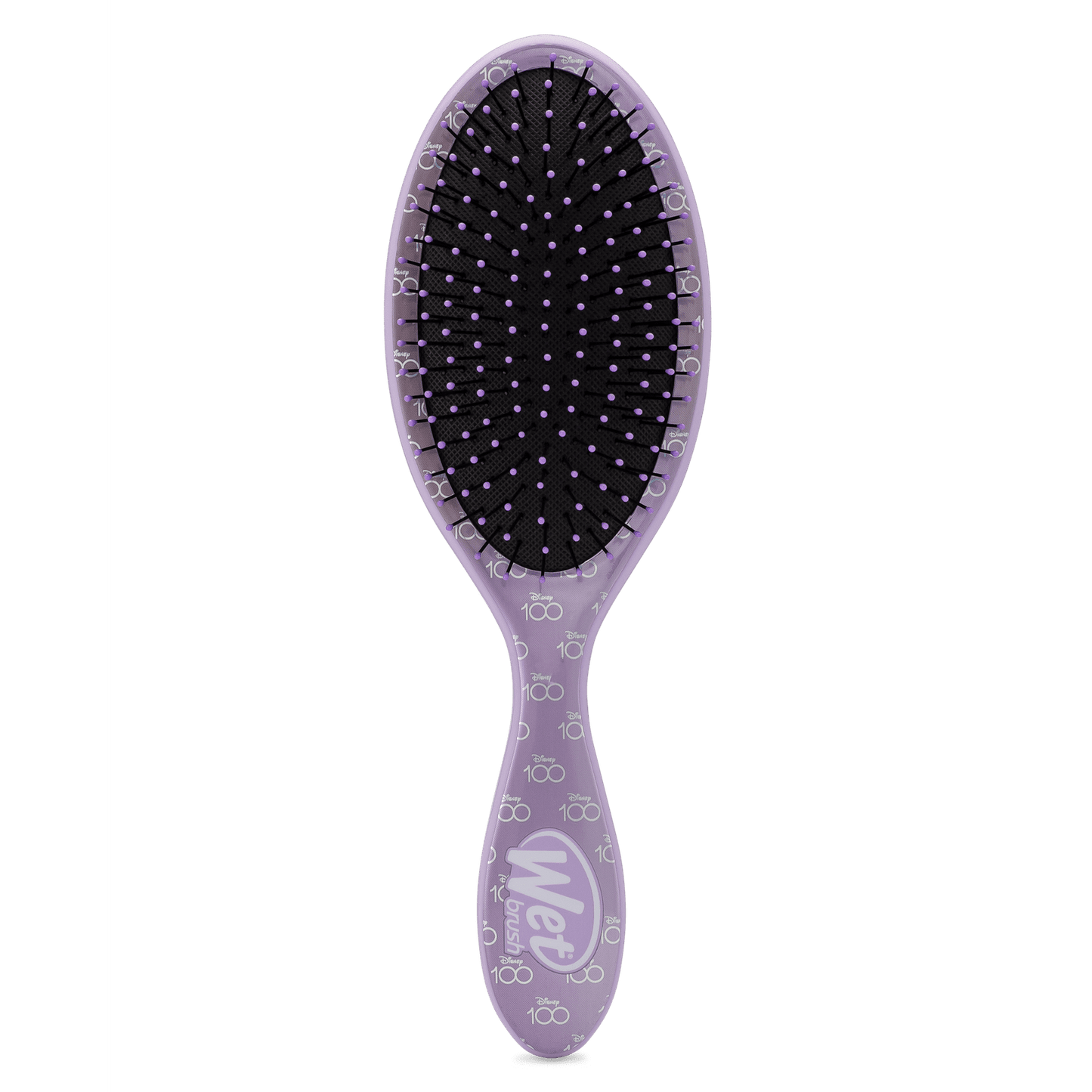 Disney Wet Brush detangler in purple with flexible bristles for easy hair styling