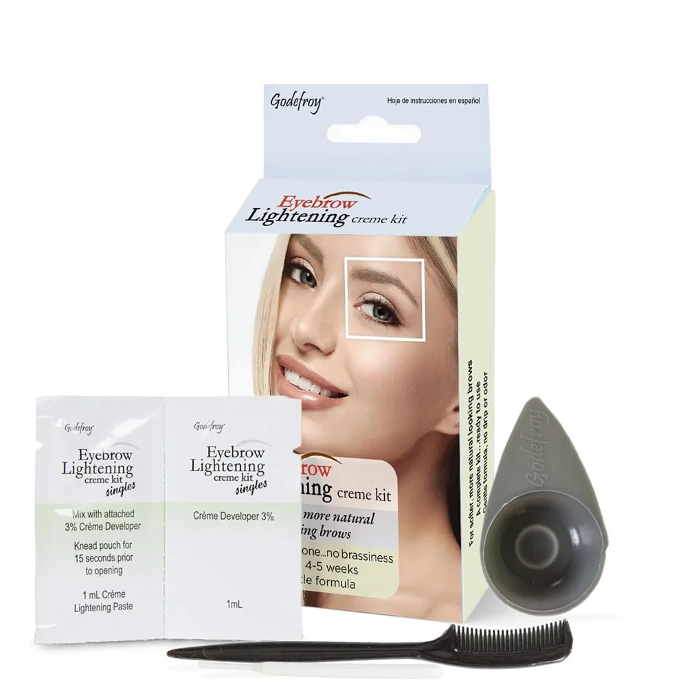 Godefroy Eyebrow Lightening Creme Kit Single Application