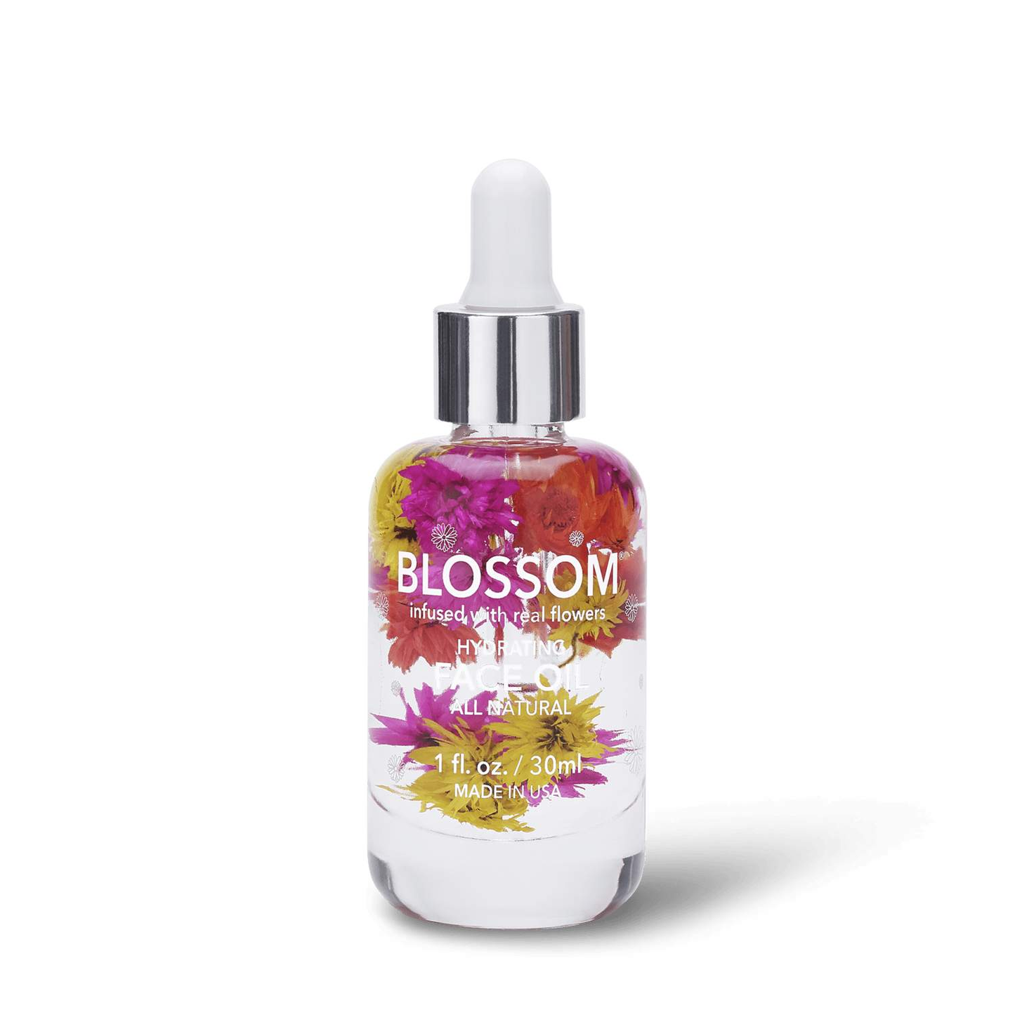 Blossom All Natural & Hydrating Face Oil 1 fl oz-Blossom-Blossom_ Face Oil's,Brand_Blossom,Collection_Skincare,Skincare_Serums