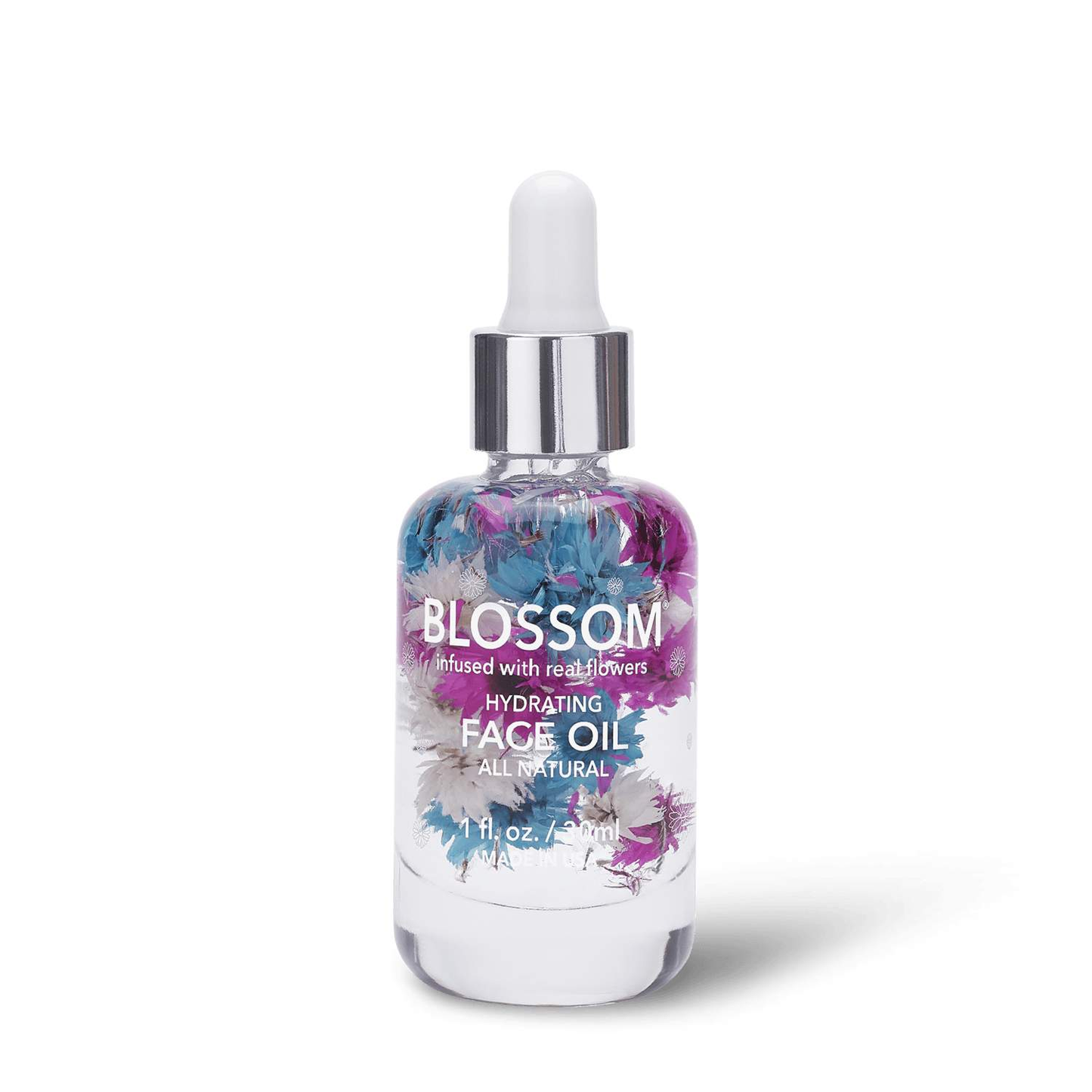 Blossom All Natural & Hydrating Face Oil 1 fl oz-Blossom-Blossom_ Face Oil's,Brand_Blossom,Collection_Skincare,Skincare_Serums