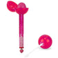 Glossy Pops TGI Fruity lip balm in a pink bejeweled container with a clear applicator for easy use
