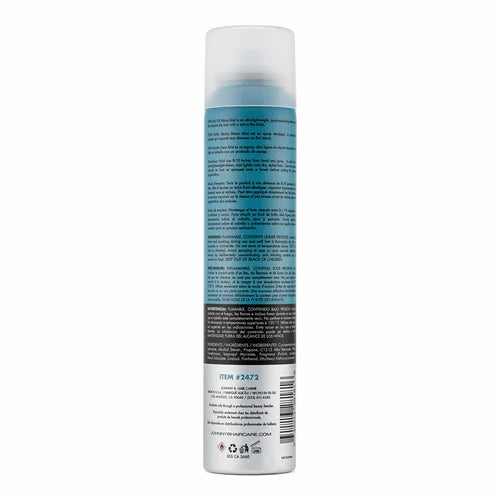 Johnny B GEM dry oil spray in a sleek spray can designed for effortless application and hydration
