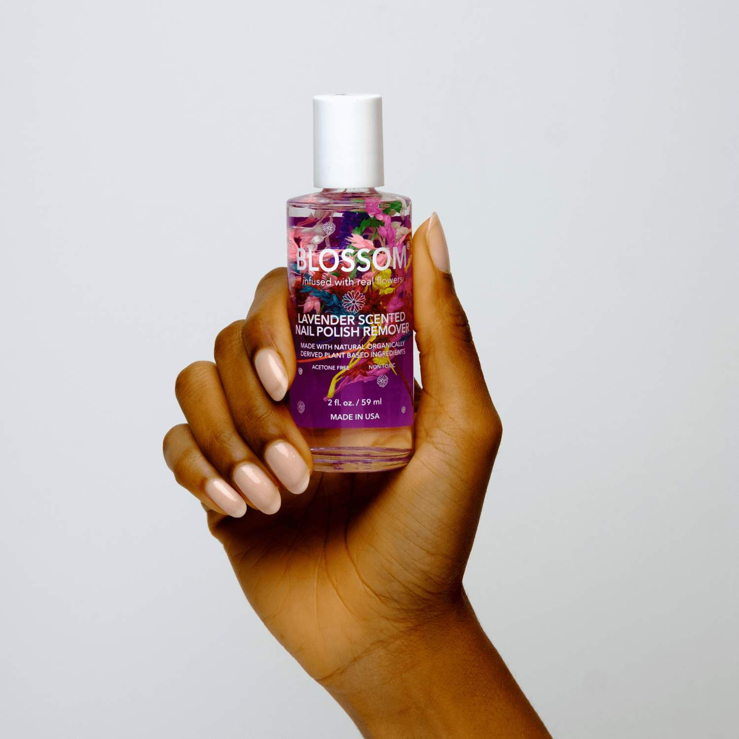 Blossom Nail Polish Remover 2 fl oz-Blossom-Blossom_ Nail Polish Remover's,Brand_Blossom,Collection_Nails,Nail_Polish