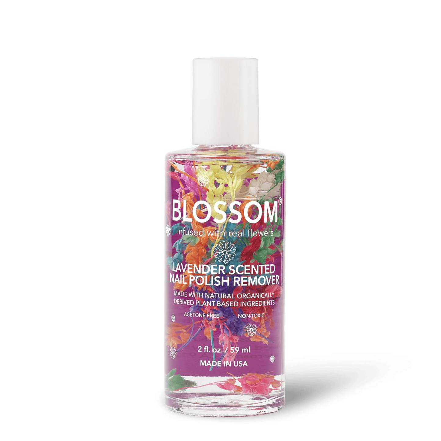 Blossom Nail Polish Remover 2 fl oz-Blossom-Blossom_ Nail Polish Remover's,Brand_Blossom,Collection_Nails,Nail_Polish