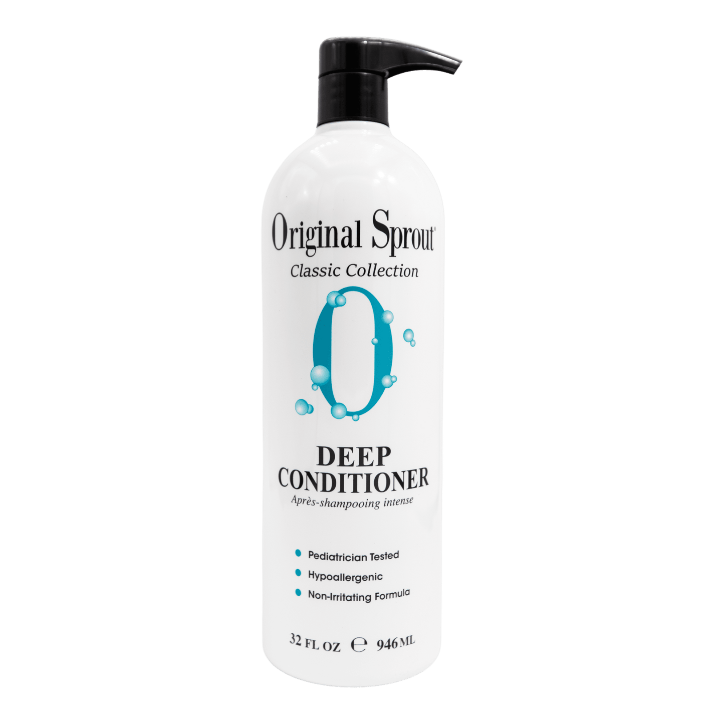 Original Sprout Deep Conditioner in 32 fl oz bottle for pediatrician-tested hair care