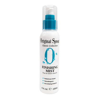 Original Sprout Finishing Mist in a 4 oz bottle for lightweight hair finishing and styling
