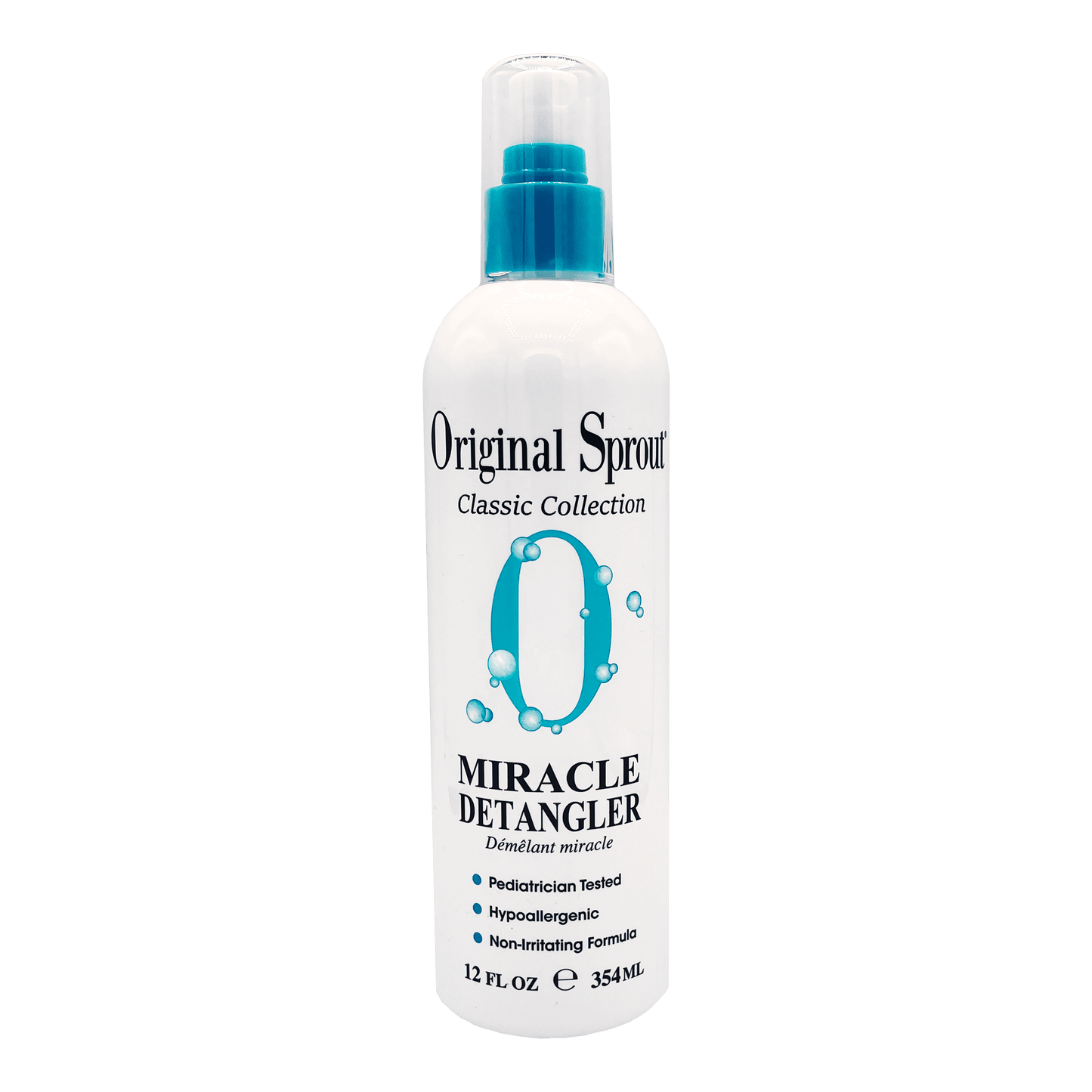 Original Sprout Miracle Detangler 12 Fl Oz Bottle for Easy Hair Combing and Styling