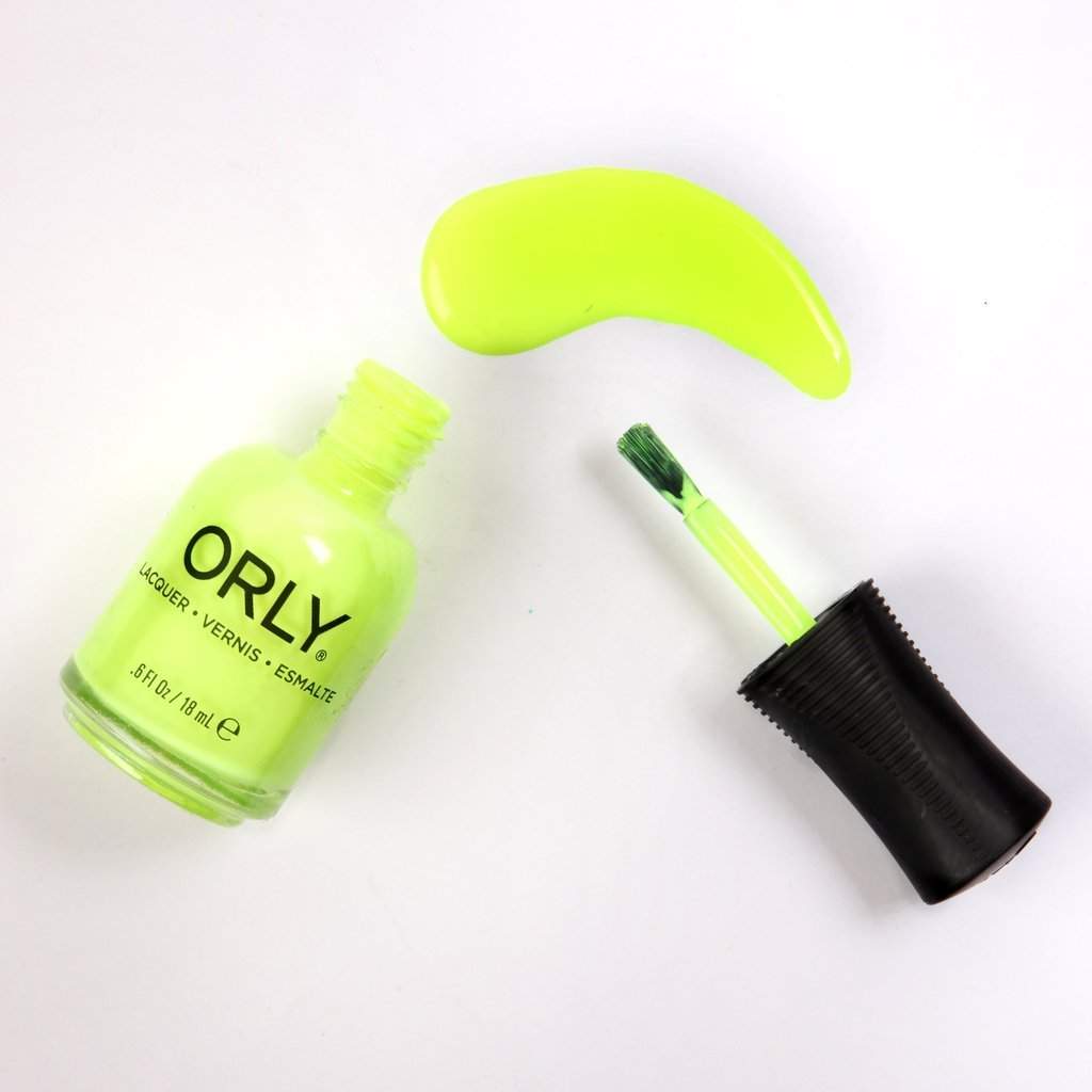 Orly Nail Lacquer Glowstick 20765 .6 fl oz Fluorescent Yellow-Orly-Brand_Orly,Collection_Nails,Nail_Polish,ORLY_Summer Laquers