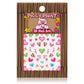 Piggy Paint nail art stickers featuring colorful hearts and flowers for creative nail designs