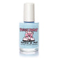 Piggy Paint blue nail polish bottle labeled non-toxic nail polish for kids with cute pig illustration