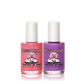 Piggy Paint Rainbow Sprinkles gift set featuring non-toxic pink and purple nail polishes for kids