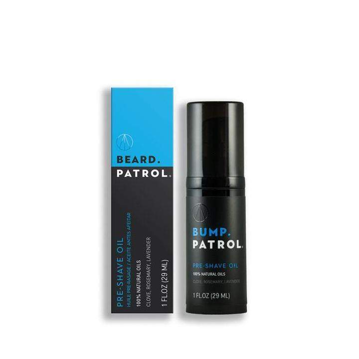 Patrol Grooming Bump Patrol Pre-Shave Oil 1 oz-Patrol Grooming-Brand_Patrol Grooming,Collection_Bath and Body,Collection_Skincare,Concern_Redness,PATROL_Pre-Shave,Skincare_Men,Skincare_Serums