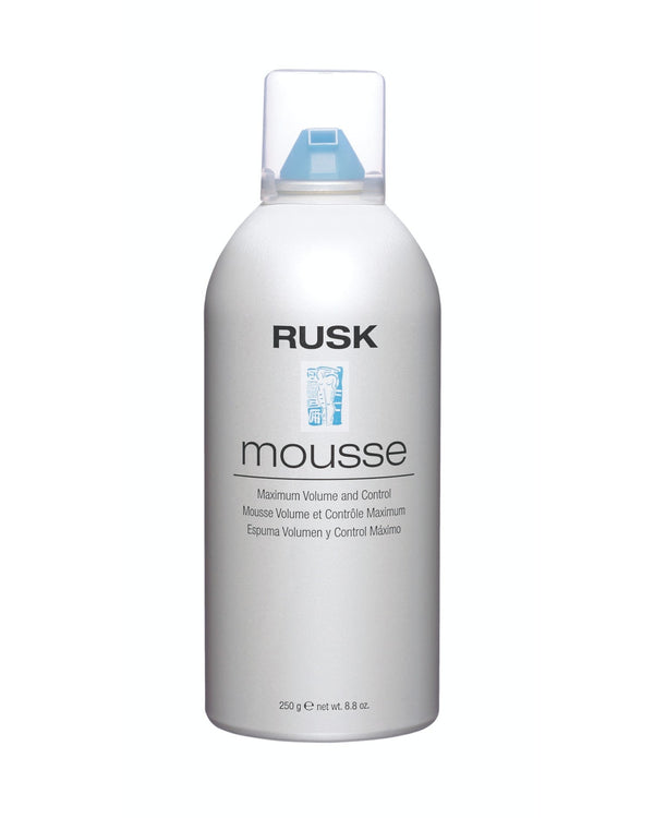 Rusk Mousse Maximum Volume and Control 8.8 oz.