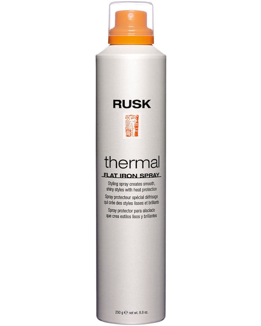 Rusk Thermal Flat Iron Spray with Argan Oil 8.8 oz.