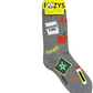 Foozys Womens Crew Socks