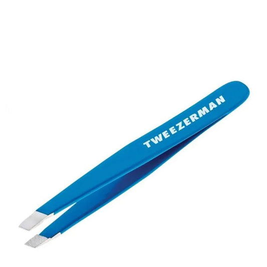 Tweezerman Mini Slant Tweezer- Bahama Blue